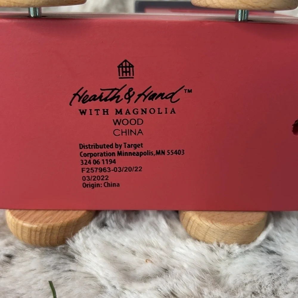 Hearth & Hand Wooden Train Set - 4 Piece